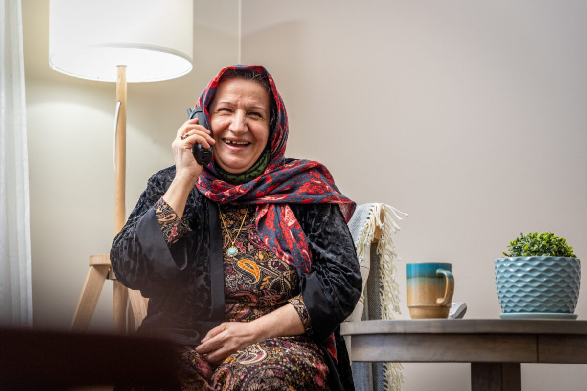 Social well-being, health, friendly call