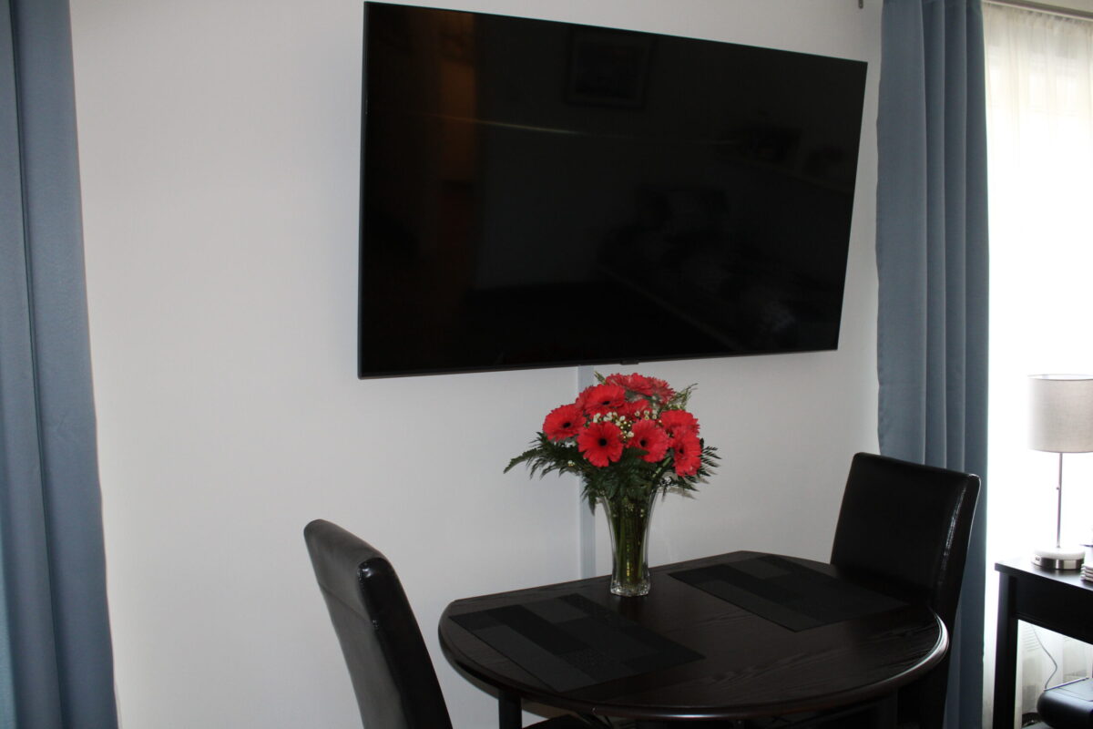 A dining table for family