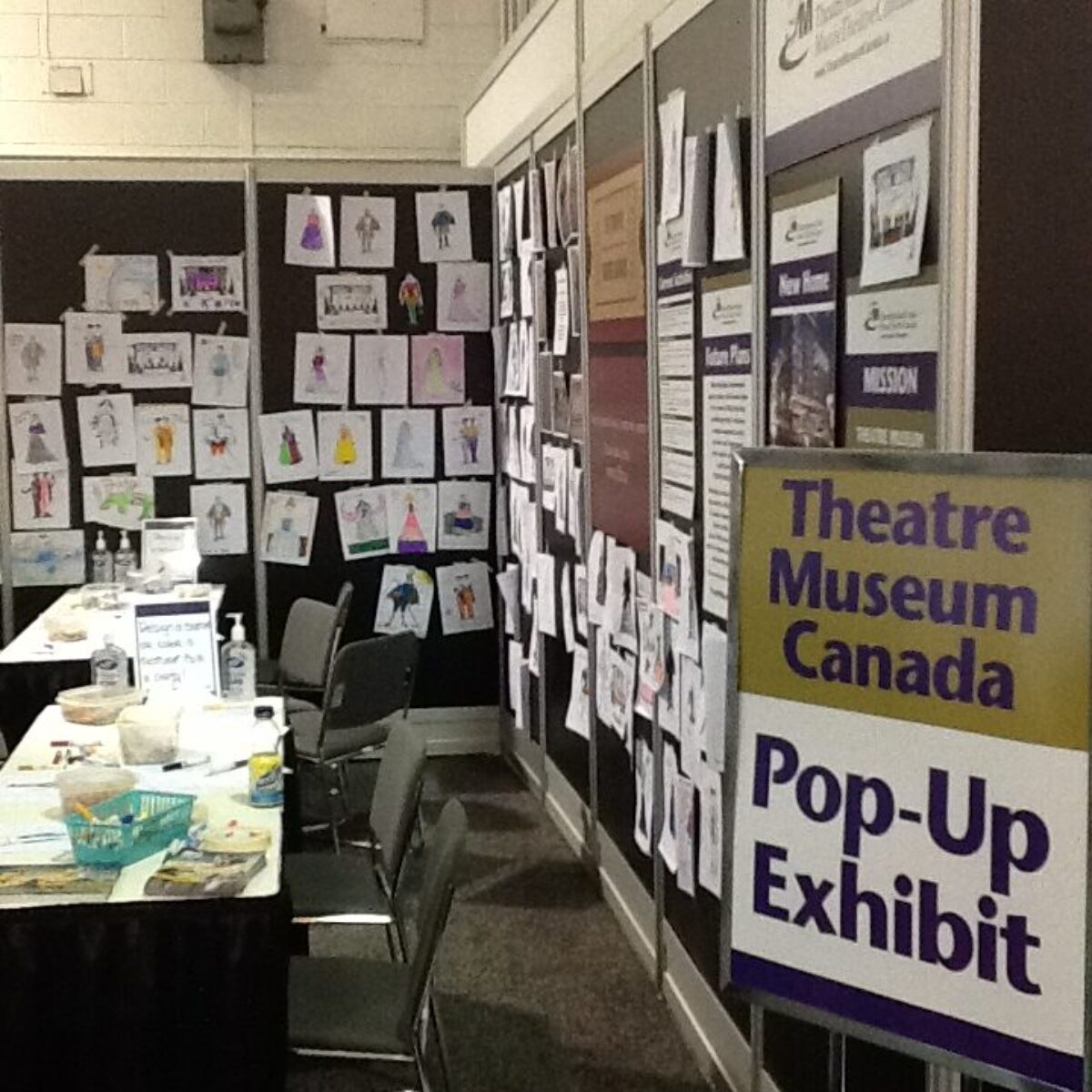 Theatre Museum Pop-Up Exhibit