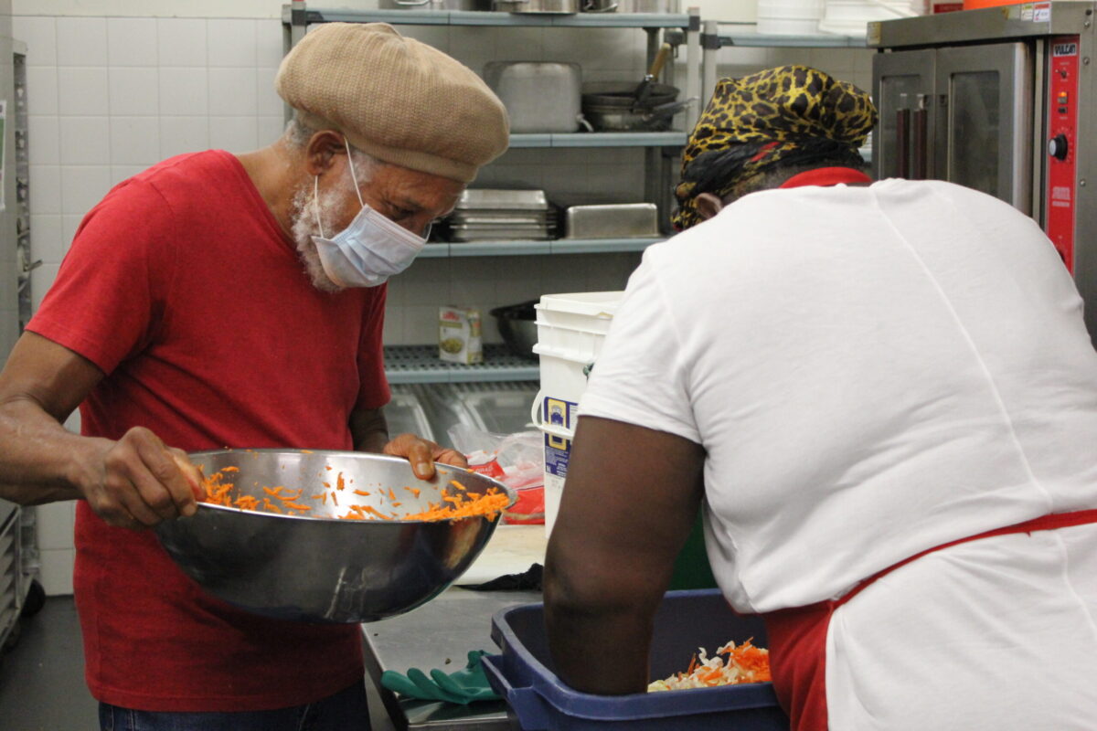Evangel Hall Food Prep