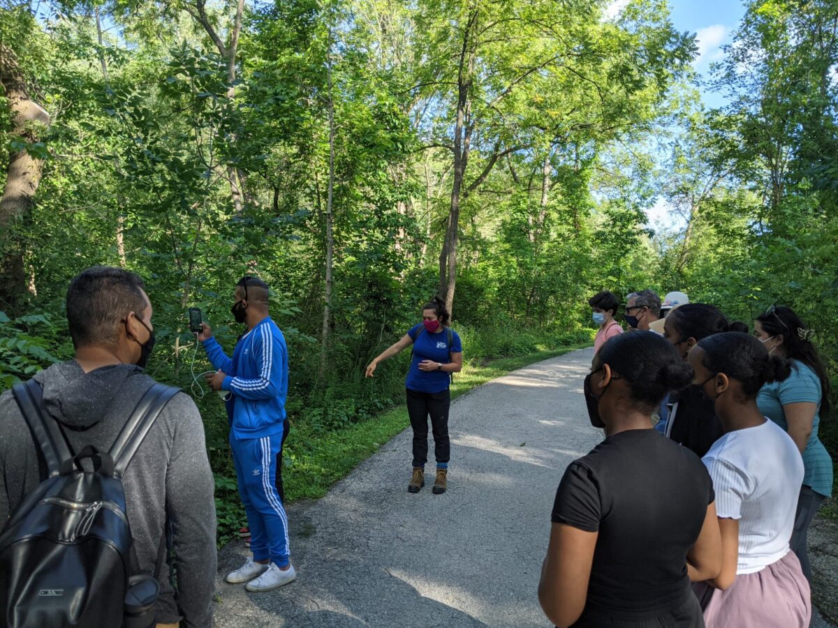 Engaging New Canadians hike