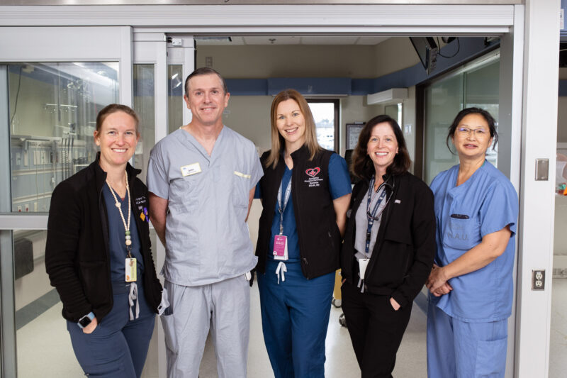 5 healthcare workers