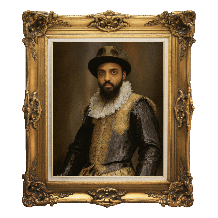 Want to see how you'd look as a legendary hero? Try our free portrait maker and get your instant oil painting.